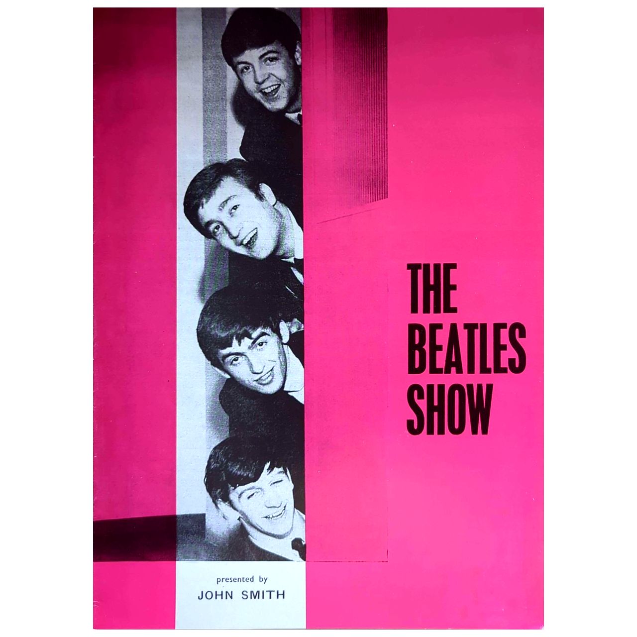 John Smith - 1963 Beatles Show Program EXCELLENT