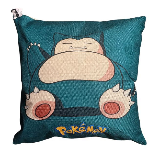 Pokemon - Snorlax Canvas Style 45x45cm Cushion