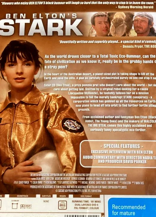 Ben Elton - Stark Complete Mini-Series DVD (New)