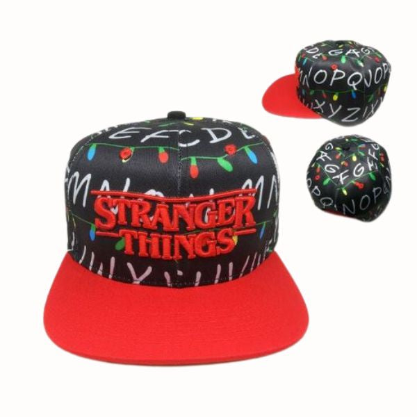 Stranger Things - Lights & Logo Cap