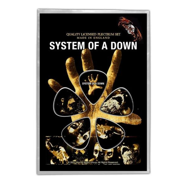 System Of A Down - Hand Plectrum Pack