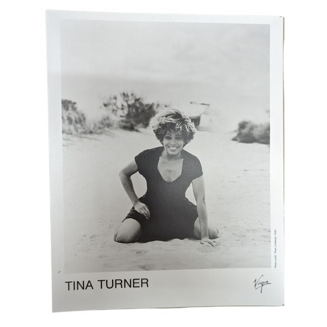 Tina Turner - Photo Print Beach