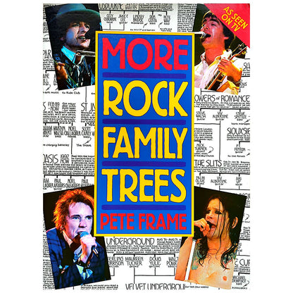 Pete Frame - More Rock Family Trees Book (1998)