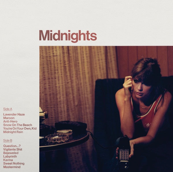 Taylor Swift - Midnights Blood Moon Coloured Vinyl LP (Used)