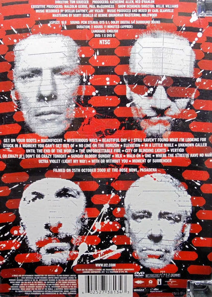 U2 – 360° At The Rose Bowl DVD