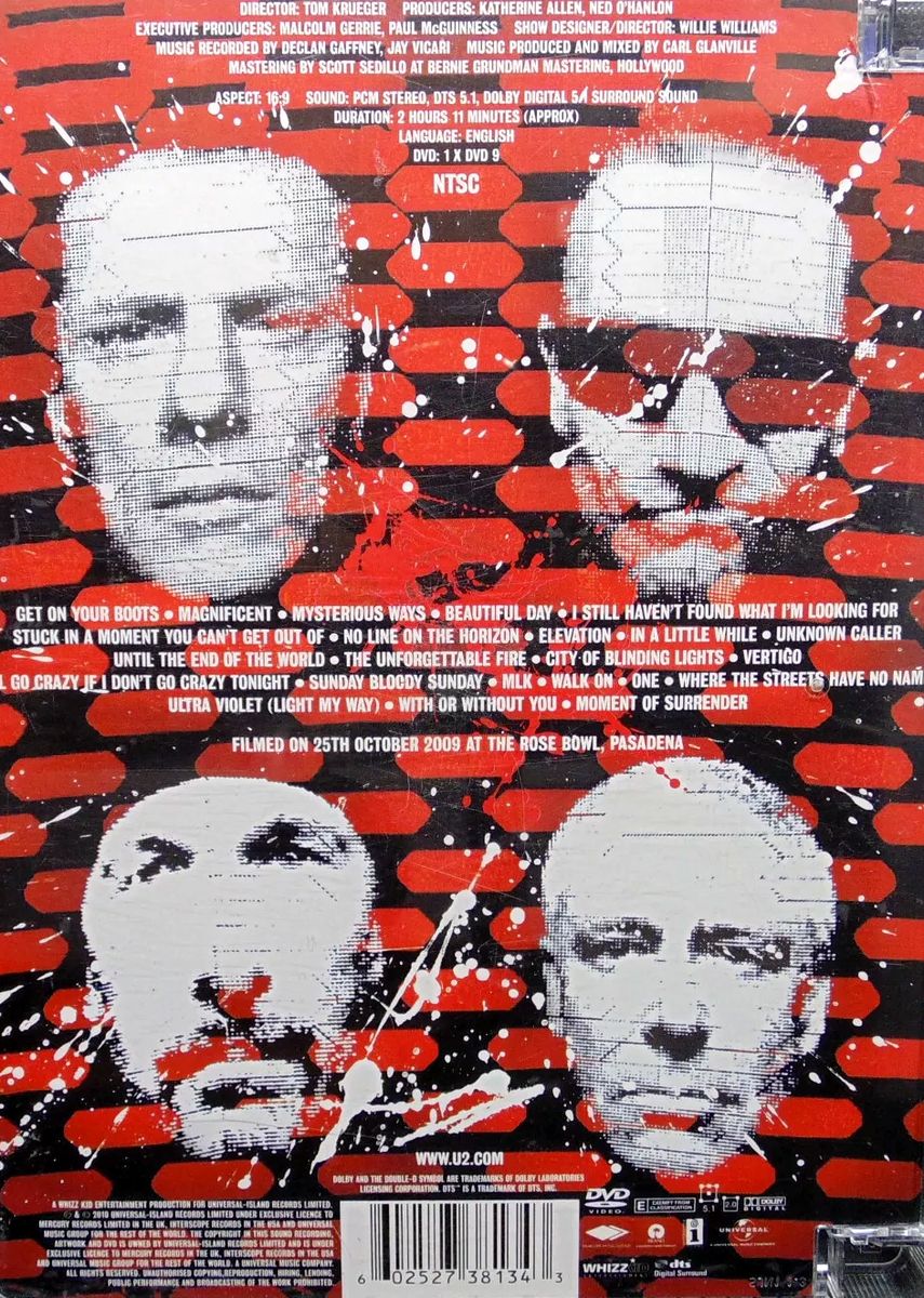 U2 – 360° At The Rose Bowl DVD