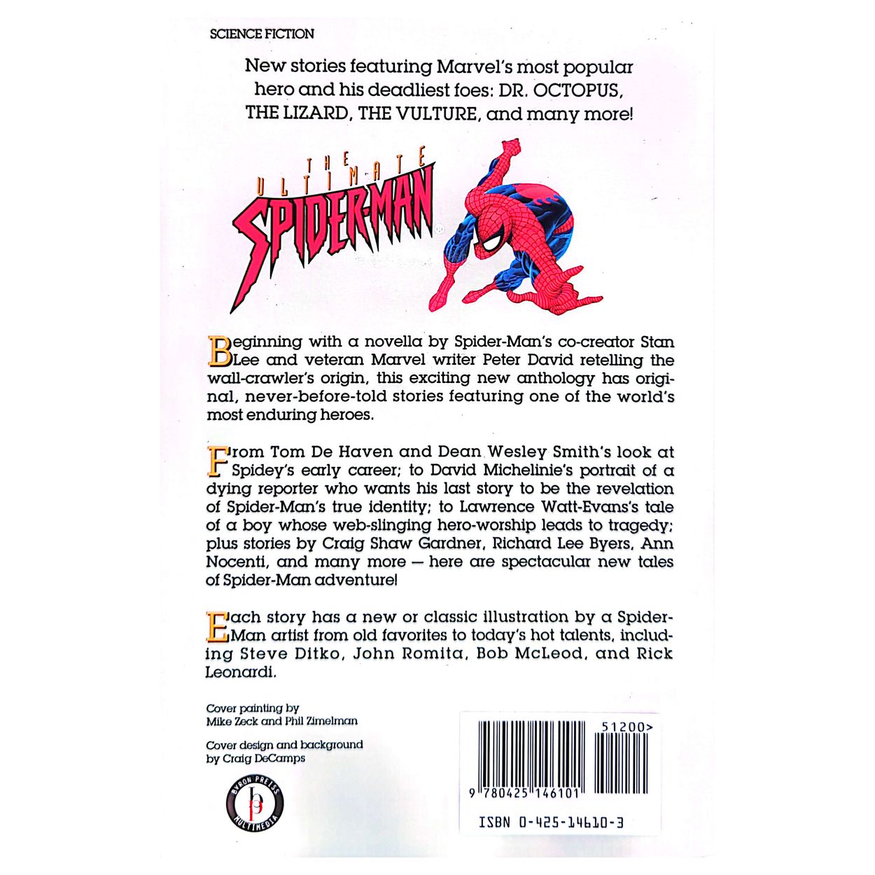 Stan Lee - Ultimate Spider-Man Book (Used)