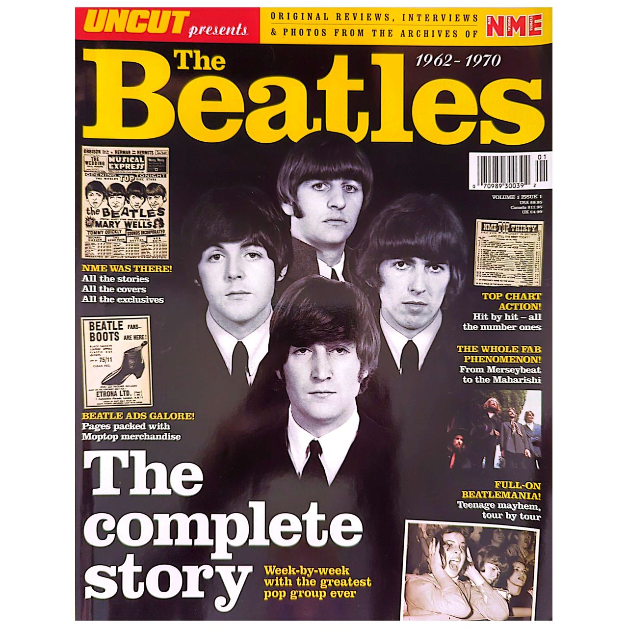 NME Originals - Uncut Presents Beatles 1962-1970 Magazine Vol 1 Issue 1 2002
