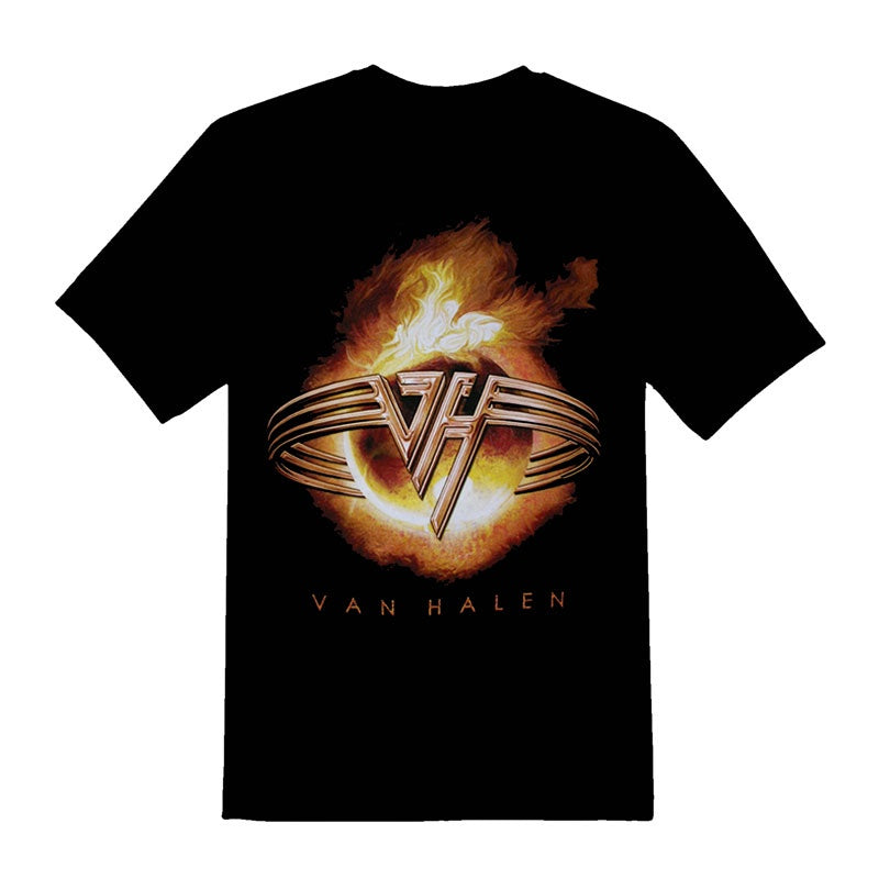 Van Halen - Flaming Sphere Unisex T-Shirt