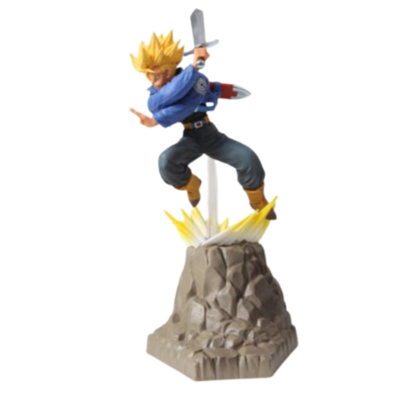 Dragon Ball Z - Trunks on Rock Figure