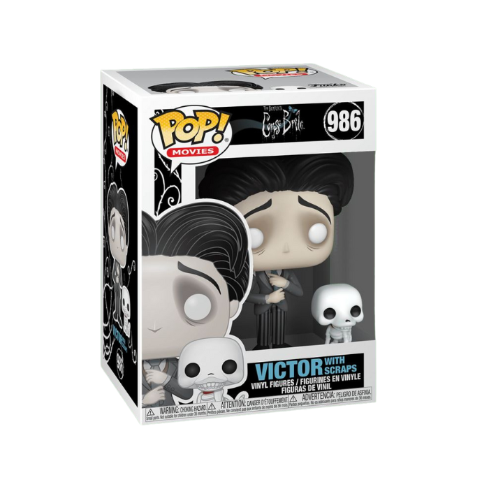 Corpse Bride - Victor Van Dort With Scraps Pop! Vinyl