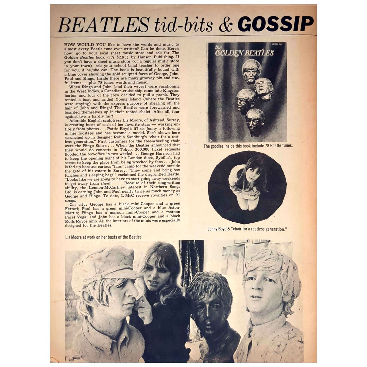Beatles - Whole True Story 16 Magazine 1966 (No Cover)